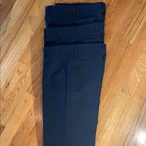 3-Boys Navy Blue Khakis